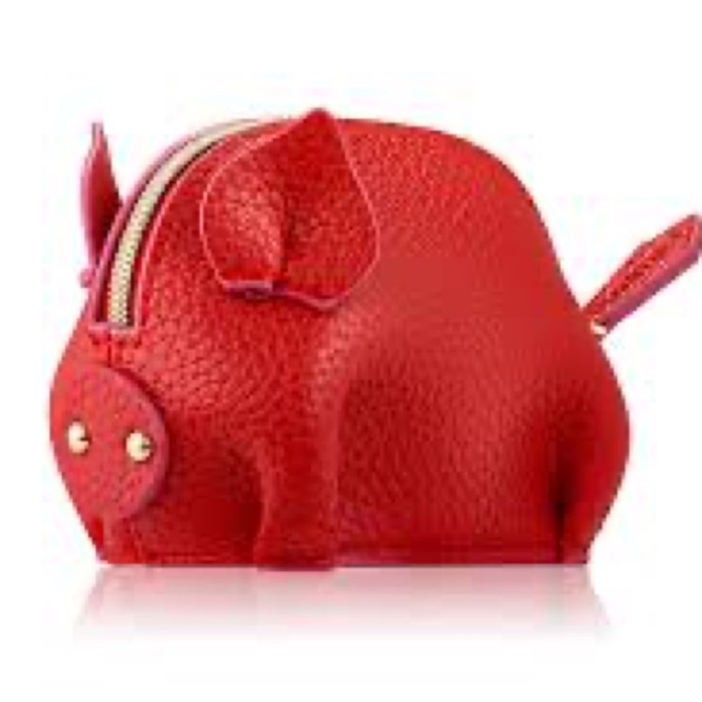 Estée Lauder limited edition pig coin purse